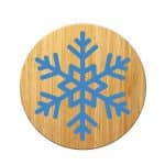 Custom Holiday Snowflake Cutting and Serving Board - 1
