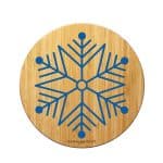 Custom Winter Snowflake Cutting and Serving Board