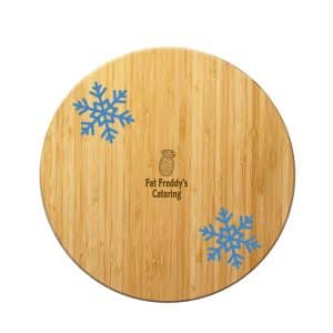Custom Winter Wonderland Cutting and Serving Board