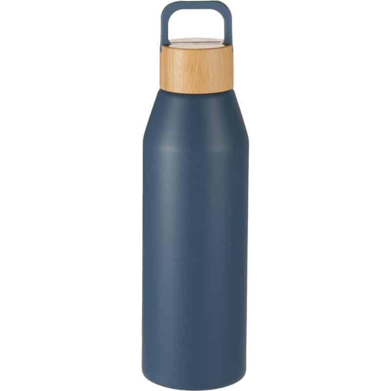 Custom Aspen 24 oz Recycled Bottle with FSC® Bamboo Lid - 6