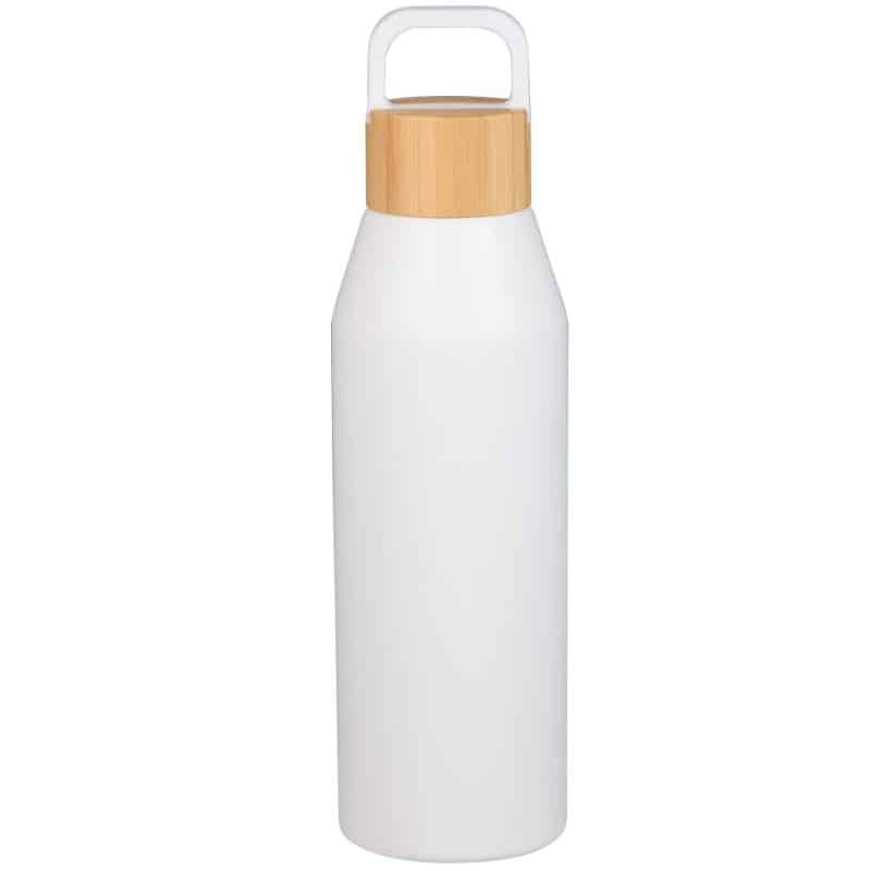 Custom Aspen 24 oz Recycled Bottle with FSC® Bamboo Lid - 8