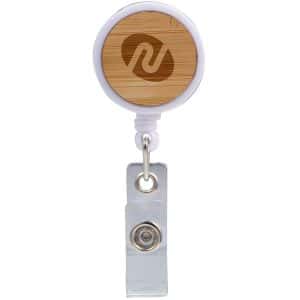 Custom Bamboo Badge Holder