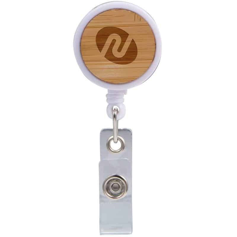 Custom Bamboo Badge Holder