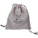 Custom Bamboo Golf Tee Set with Recycled Pouch - 3