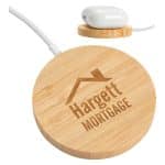 Custom Magport Bamboo 15W Wireless Charger