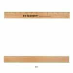 Custom 12" Bamboo Ruler - 1