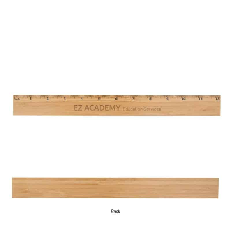 Custom 12" Bamboo Ruler - 3