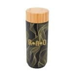 Custom 16 Oz. Full Color Stainless Steel Lexington Bottle With Bamboo Lid - 2