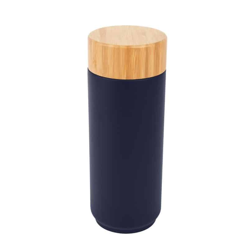 Custom 16 Oz. Full Color Stainless Steel Lexington Bottle With Bamboo Lid - 4