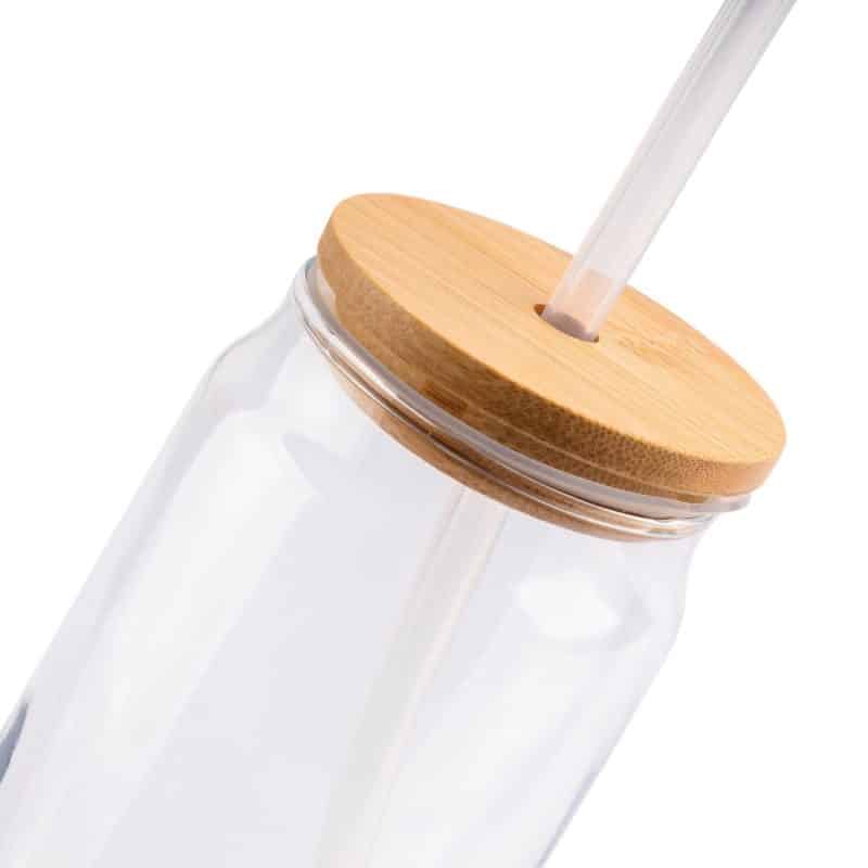 Custom 16 oz Bamboo Arcoroc Glass - 9