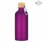 Custom 20 Oz. Aluminum Tundra Bike Bottle With Bamboo Lid - 9