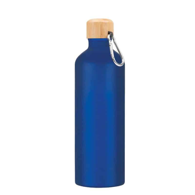 Custom 25 Oz. Aluminum Tundra Bike Bottle With Bamboo Lid - 9