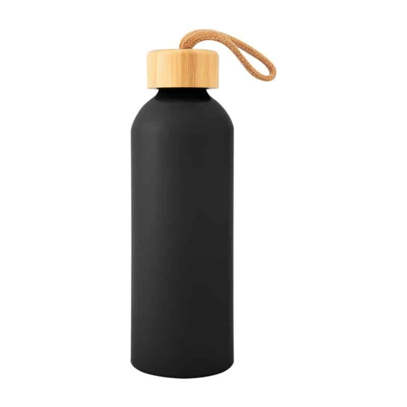 Custom 25 Oz. Blaire Recycled Aluminum Bottle With Bamboo Lid - 1