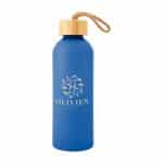 Custom 25 Oz. Blaire Recycled Aluminum Bottle With Bamboo Lid - 4