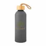 Custom 25 Oz. Blaire Recycled Aluminum Bottle With Bamboo Lid - 8