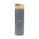 Custom 27 Oz. Ellis Recycled Aluminum Bottle With Bamboo Lid - 7