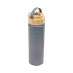 Custom 27 Oz. Ellis Recycled Aluminum Bottle With Bamboo Lid - 8