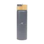 Custom 27 Oz. Ellis Recycled Aluminum Bottle With Bamboo Lid - 9