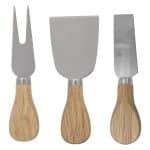 Custom 3-piece Bamboo Cheese Server Kit - 1