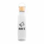 Custom 32 Oz. Jeffrey Rpet Bottle With Bamboo Lid And Easy Carry Handle - 2