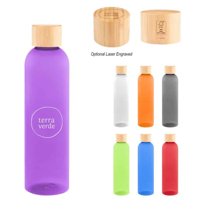 Custom 32 Oz. Jordan Rpet Bottle With Bamboo Lid