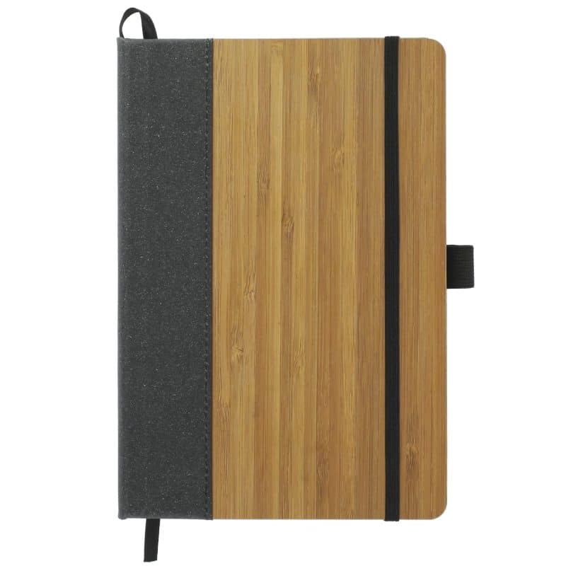 Custom 5.5'' x 8.5'' FSC® Mix Bamboo Bound Journal - 1