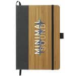 Custom 5.5'' x 8.5'' FSC® Mix Bamboo Bound Journal - 5