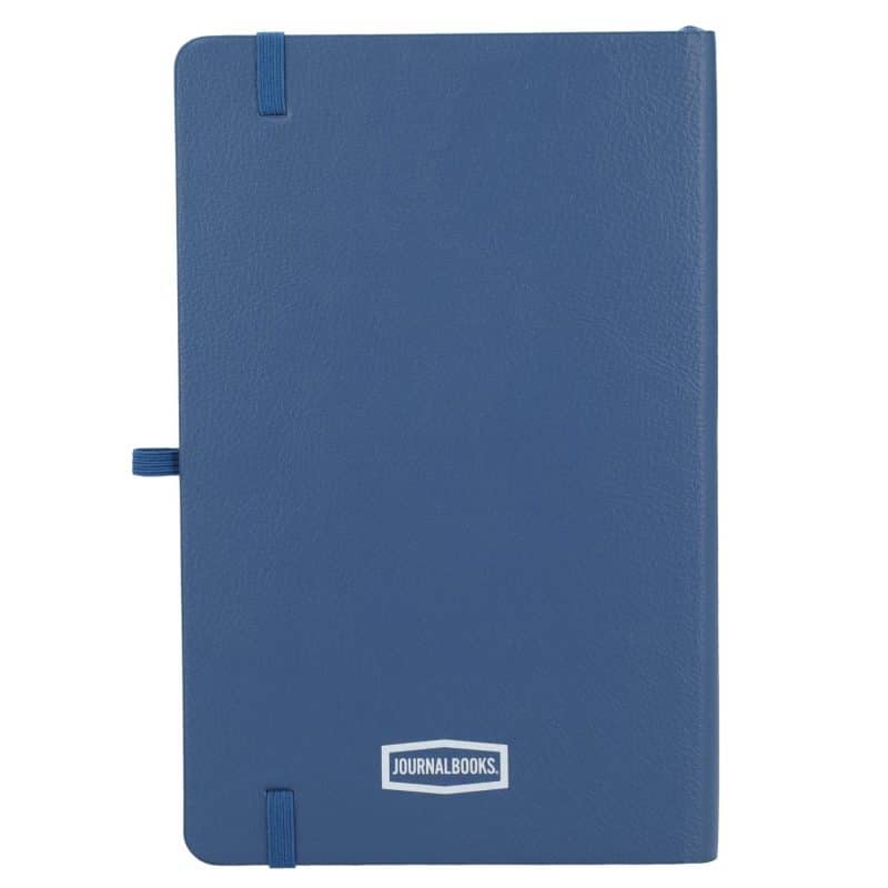 Custom 5.5'' x 8.5'' Kaya Recycled PU and Bamboo Journal - 6