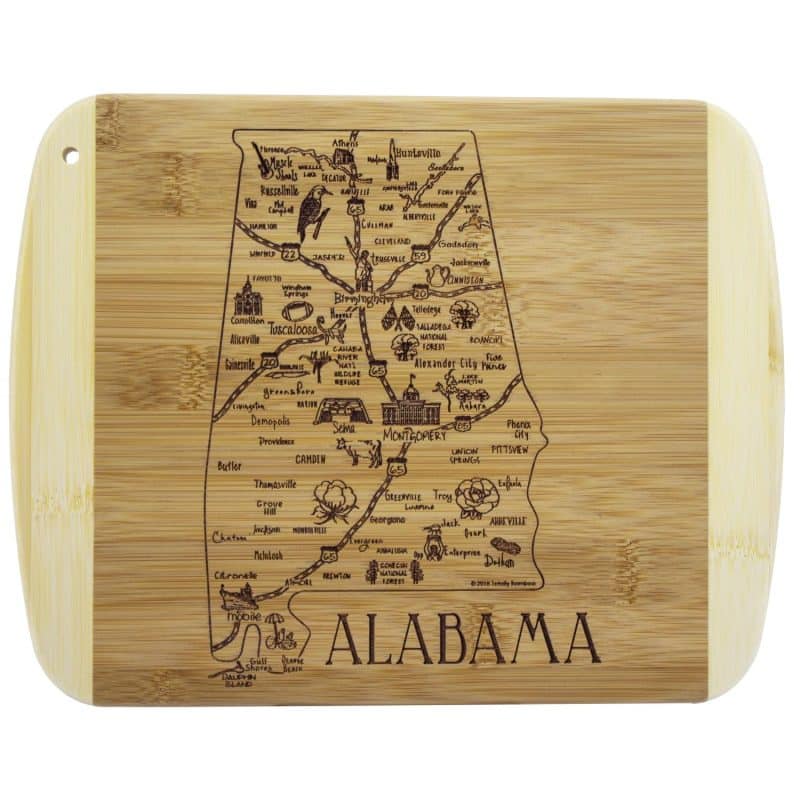 Custom A Slice of Life Alabama Serving & Cutting Board - 5