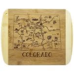 Custom A Slice of Life Colorado Serving & Cutting Board - 5