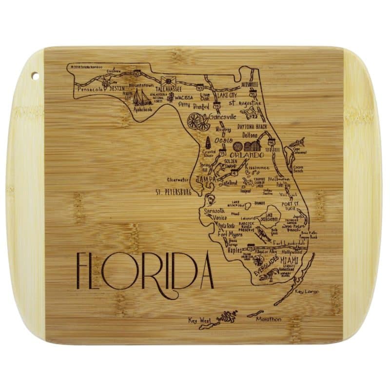 Custom A Slice of Life Florida Serving & Cutting Board - 6