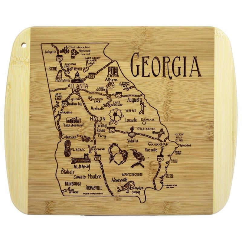 Custom A Slice of Life Georgia Serving & Cutting Board - 6