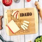 Custom A Slice of Life Idaho Serving & Cutting Board - 4