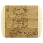 Custom A Slice of Life Indiana Serving & Cutting Board - 5