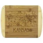 Custom A Slice of Life Kansas Serving & Cutting Board - 4