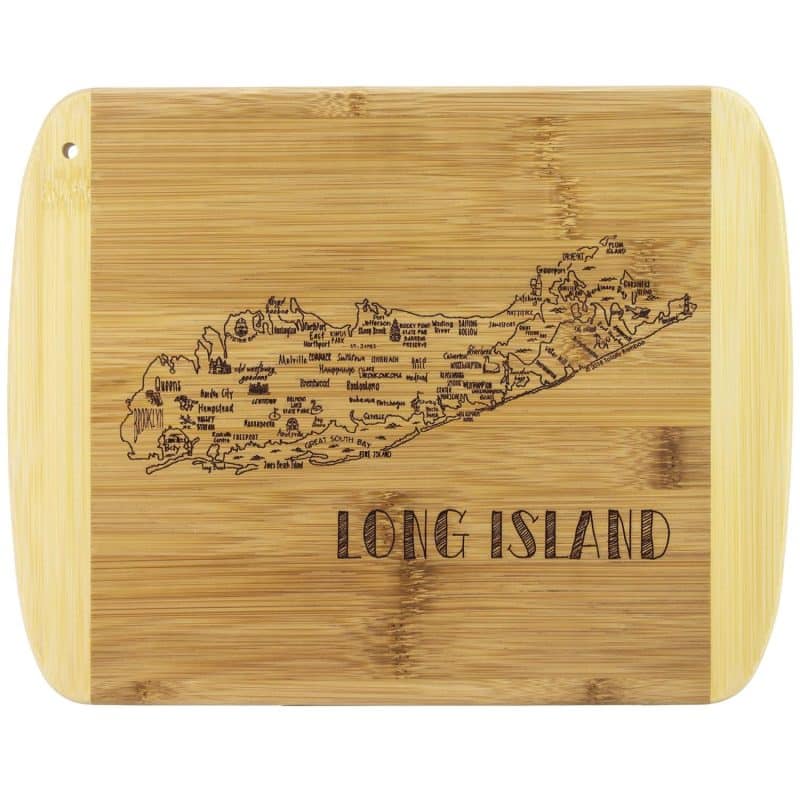 Custom A Slice of Life Long Island Serving & Cutting Board - 6