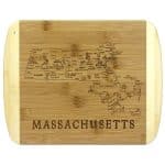 Custom A Slice of Life Massachusetts Serving & Cutting Board - 4