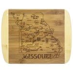 Custom A Slice of Life Missouri Serving & Cutting Board - 4