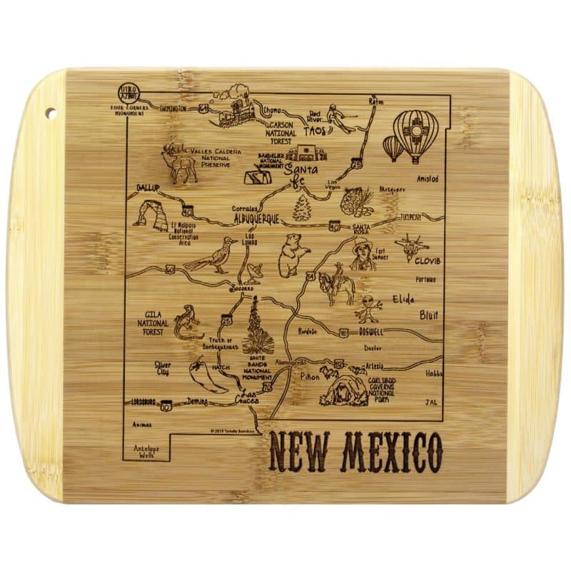 Custom A Slice of Life New Mexico Serving & Cutting Board - 4