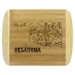 Custom A Slice of Life Oklahoma Serving & Cutting Board - 4