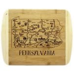 Custom A Slice of Life Pennsylvania Serving & Cutting Board - 6