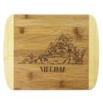 Custom A Slice of Life Virginia Serving & Cutting Board - 5