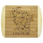 Custom A Slice of Life Wisconsin Serving & Cutting Board - 5