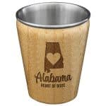 Custom Alabama State Shot Glass