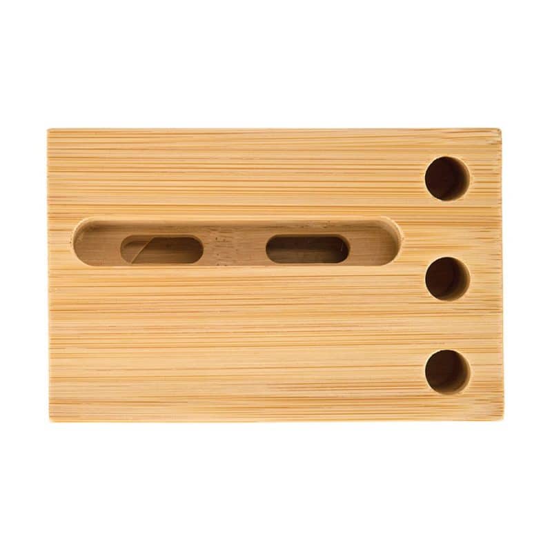 Custom Allegra Bamboo Phone Stand & Amplifier - 1