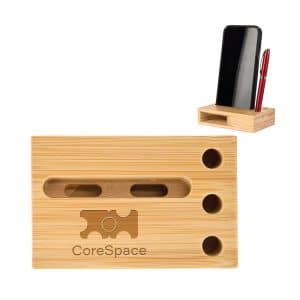 Custom Allegra Bamboo Phone Stand & Amplifier