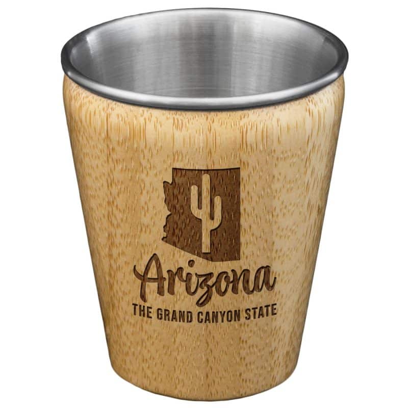 Custom Arizona State Shot Glass