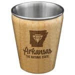 Custom Arkansas State Shot Glass