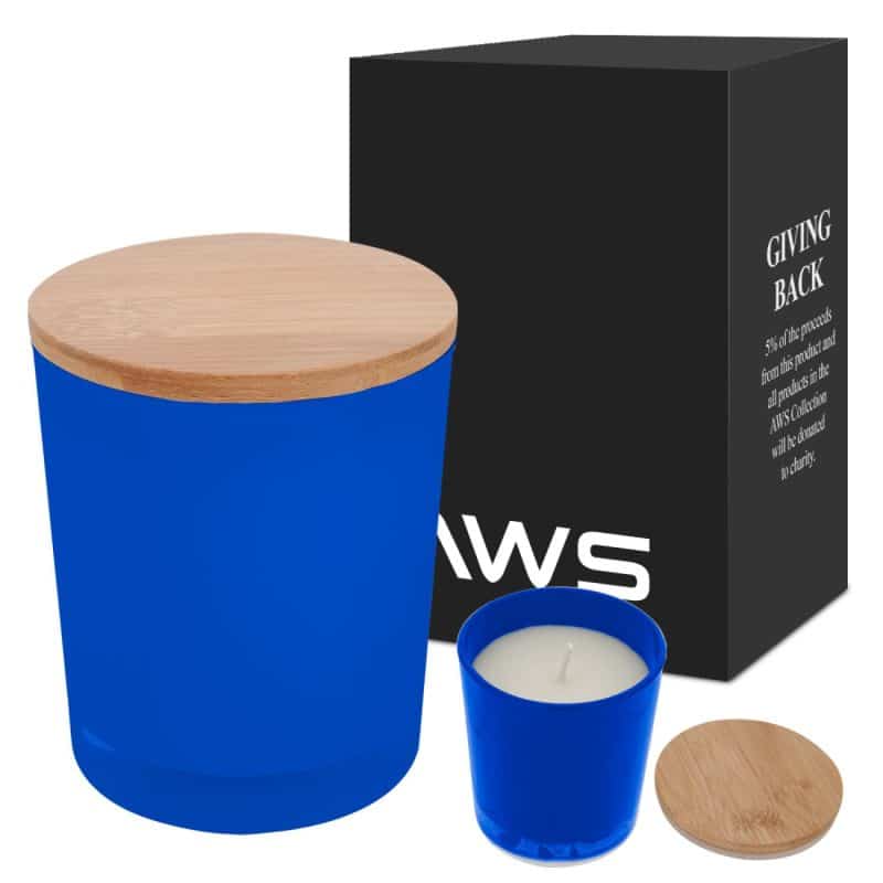 Custom Aws Bamboo Soy Candle - 4
