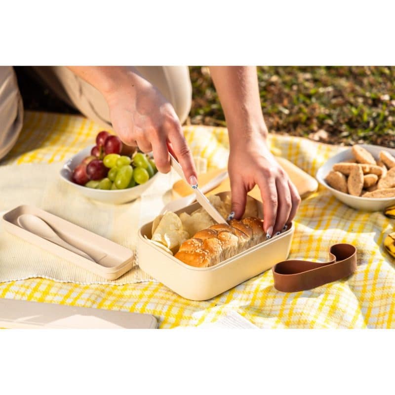 Custom Bamboo Bento Lunch Box - 5